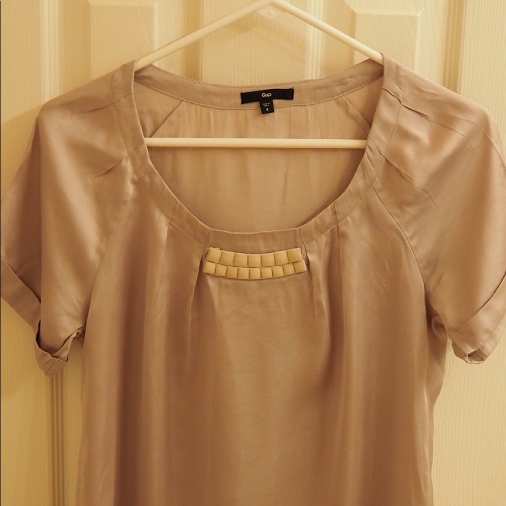 GAP Soft short-sleeve satin tee